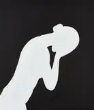 From the series 'My Ghost' by Adam Fuss, 1999, Unique gelatin silver print, sold Oct 2018