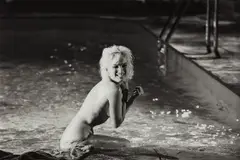 Marilyn by Lawrence Schiller, 1962, Gelatin silver print, face-mounted to Plexiglas and flush-mounted, printed later, sold Oct 2018