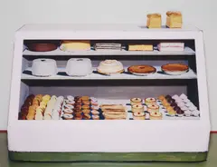 Sharon Core, Bakery Counter, 2004, Chromogenic print, printed later, face-mounted to Plexiglas