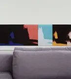Couch by Louise Lawler, 2005, Dye destruction print on museum box, sold Oct 2018