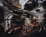 The National Theater from The Ruins of Detroit by Yves Marchand and Romain Meffre, 2007, Chromogenic print, flush-mounted, offered Oct 2018