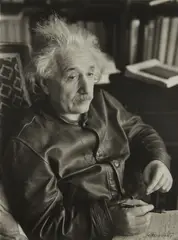 Albert Einstein, Physicist, Princeton, N.J. by Lotte Jacobi, 1938, Gelatin silver print, printed later, sold Oct 2018