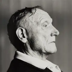 Hiro, Robert Penn Warren, poet, fairfield, CT, 10-13-78, 1978, Gelatin silver print
