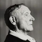 Hiro, Robert Penn Warren, poet, fairfield, CT, 10-13-78, 1978, Gelatin silver print