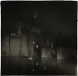A castle in Disneyland, Cal. by Diane Arbus, 1962, Gelatin silver print, printed later by Neil Selkirk, sold Oct 2018