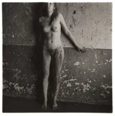Rome by Francesca Woodman, 1977-1978, Gelatin silver print, sold Oct 2018