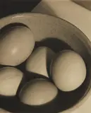 Paul Outerbridge, Eggs and Bowl, 1922, Platinum print