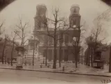 Eugène Atget, Place St. Sulpice, 1910, Printing-out-paper print
