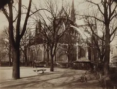 Notre Dame by Eugène Atget, 1925, Printing-out-paper print, sold Oct 2018