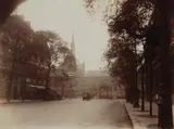 Eugène Atget, Palais de Justice, 1898-1900, Printing-out-paper print