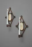 André Dubreuil, Unique pair of wall-mounted candle holders