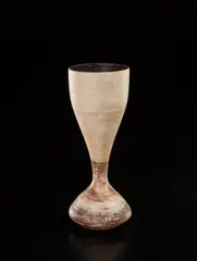 "Hourglass" form by Hans Coper, circa 1965, Stoneware, layered white porcelain slips and engobes over a body with textured and incised linear designs, the interior , sold Jun 2018