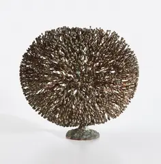 "Bush" sculpture by Harry Bertoia, 1970s, Patinated bronze, sold Jun 2018