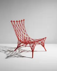 Marcel Wanders, "Knotted Chair", 2006, Carbon and Aramid fibers, epoxy resin