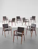 Franco Albini, Eight "Luisa" armchairs