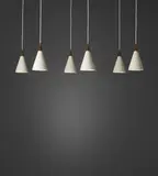 Giuseppe Ostuni, Set of six pendant lights