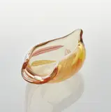 "Piume" dish by Archimede Seguso, circa 1956, Blown glass with internal decoration, sold Jun 2018