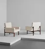 Ico Parisi, Pair of armchairs, model no. 869
