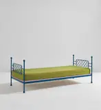 Jean Royere, Daybed, circa 1952, Painted steel, fabric