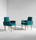 Jean Royere, Pair of armchairs