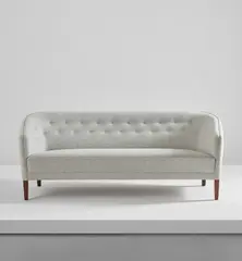 Carl Malmsten, "Berlin" sofa, 1937, Brazilian rosewood, fabric