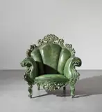 Alessandro Mendini, "Poltrona di Proust" armchair, 2003, Patinated bronze