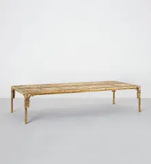 Ingrid Donat, "Table Basse Or Tout Bronze (Grand Modèle)", 2006, Bronze