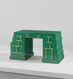 Paul Frankl, Desk, circa 1927, Painted and gilt wood