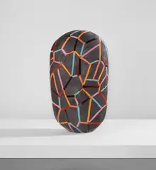 Untitled by Jun Kaneko, 1988, Glazed ceramic, offered Dec 2018