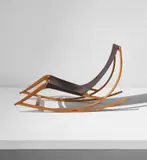 Wendell Castle, Unique "Chaise Rocker"