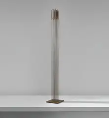 Harry Bertoia, Monumental "Sonambient" sounding sculpture, circa 1977, Inconel, brass