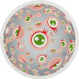 Jellyfish Eyes by Takashi Murakami, 2002, Offset lithograph in colors, on smooth wove paper, the full sheet, sold Nov 2017