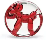 Jeff Koons, Balloon Dog (Red), 1995, Porcelain multiple painted in chrome