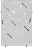 George-Henry Longly, Tell The Truth, 2013, Marble, metal capsules, YSL "Touche Éclat" pen and metal fixings