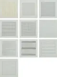 Paintings and Drawings, from the Stedelijk Museum portfolio by Agnes Martin, 1990-1991, The complete set of ten lithographs, on vellum, with full margins, all contained in the original portfolio, with accompa, sold Nov 2017