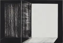 Orlando, Interlude II by Robert Wilson, 1993, Charcoal and graphite on paper, sold Nov 2017