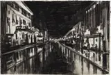 Marcel van Eeden, Night Scene, 2001, Charcoal on paper