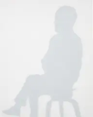 Jirō Takamatsu, Shadow No. 1439, 1997, acrylic on canvas