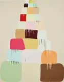 Monique Prieto, Very Superstitious, 1995, acrylic on canvas