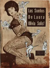 Dr Lakra, Untitled (Laura Olivia), 2004, ink on vintage magazine