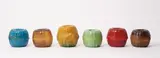 Mark Handforth, Pony Barrel, 1994, cast polyester, fiberglass and resin, in 6 parts