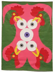 Mike Kelley, Cocks and Balls, 1988, felt