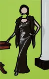 At Home With Maria 1 by Julian Opie, 2011, silkscreen on painted wood board, sold Feb 2017