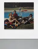 Alain Jacquet, Le Dejeuner sur l’herbe, 1964, photo screenprint on canvas, in 2 parts