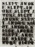 Glenn Ligon, (Miserable) Life #17