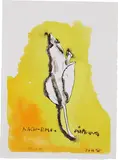 Thomas Schütte, NACH EMPFINDUNG, 1995, watercolor and ink on Arches handmade paper
