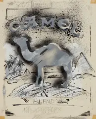 Larry Rivers, Untitled, 1978, charcoal, gouache and pencil on paper