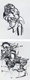 Tomoo Gokita, Two works: (i) Desire Develops an Edge (ii) Bye, bye, baby