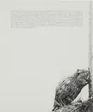 Jim Shaw, Untitled (Beaver: George Bush is Telling Ronald Reagan...)