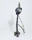 Folkert de Jong, Act of Despair - Bowler Hat #2, bronze